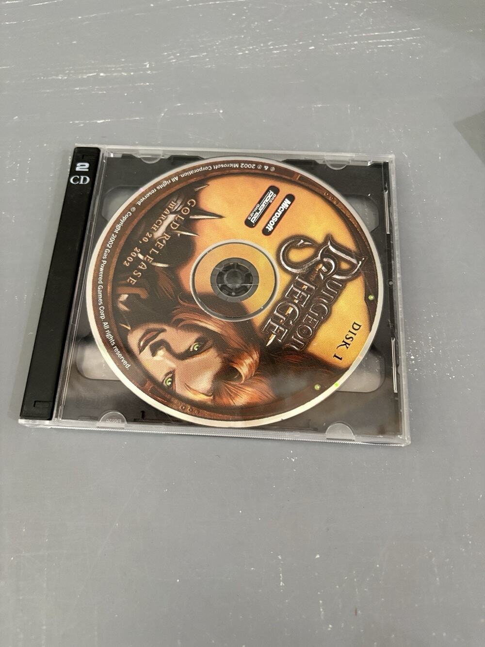Dungeon Siege (PC CD-ROM 2002) Disc 1 & 2 Golden Release